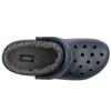 CROCS 203591 459 UNISEX LINED CLOG - NAVY GREY